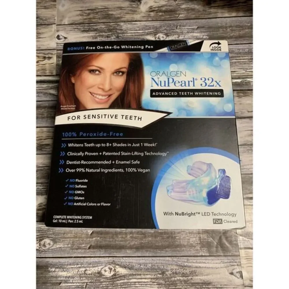 Oralgen NuPearl 32X Advanced Teeth Whitening for Sensitive Teeth Exp‎ Dec 2022